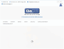 Tablet Screenshot of dadaconsulting.com